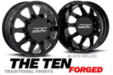 DDC Wheels "The TEN" Forged Black & Milled 92-23 GM Dually