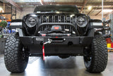 ICON Impact Armor '18-Up JL & '20-Up JT Wrangler Full Mid Bumper Wing Kit, Front