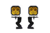 Diode Dynamics 2022 Toyota Tundra SS3 Pro Stage Series Ditch Light Kit - Yellow Combo