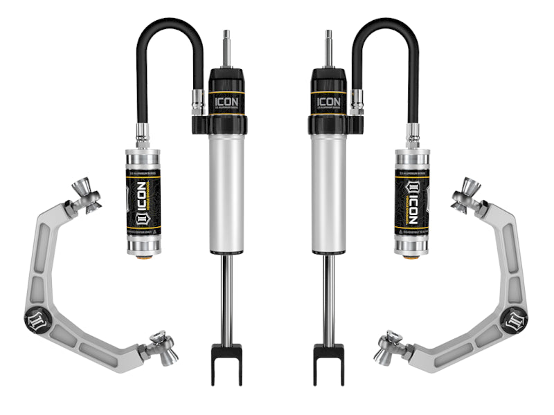 ICON 2020-Up GM 2500/3500 HD, 0-2” Lift, 2.5 VS Shock System RR/CDCV, Billet UCA