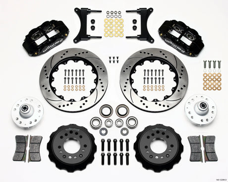 Wilwood Narrow Superlite 6R Front Hub Kit 14.00in Drilled 79-87 GM G B