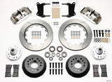 Wilwood Narrow Superlite 6R Front Hub Kit 14.00in Polished 67-69 Camaro 64-72 Nova Chevelle