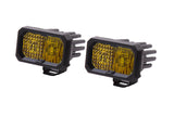 Diode Dynamics Stage Series 2 In LED Pod Pro - Yellow Combo Standard ABL (Pair)