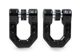 DV8 Offroad Elite Series D-Ring Shackles - Pair (Black)