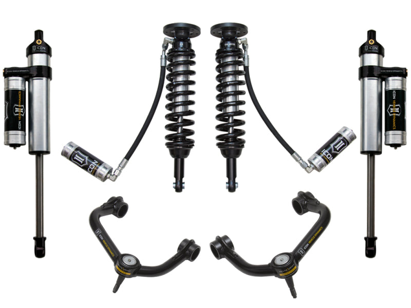 ICON 09-13 Ford F150 2WD, 1.75-2.63" Lift Stage 3 Suspension System, Tubular UCA