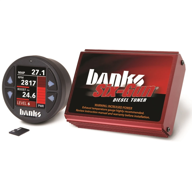 Banks 03-05 Dodge 2500/3500 5.9L Diesel Six-Gun Diesel Tuner w/ iDash-1.8 DataMonster