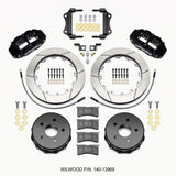 Wilwood Narrow Superlite 4R Rear Kit 12.88in 2007-up Jeep JK w/Lines