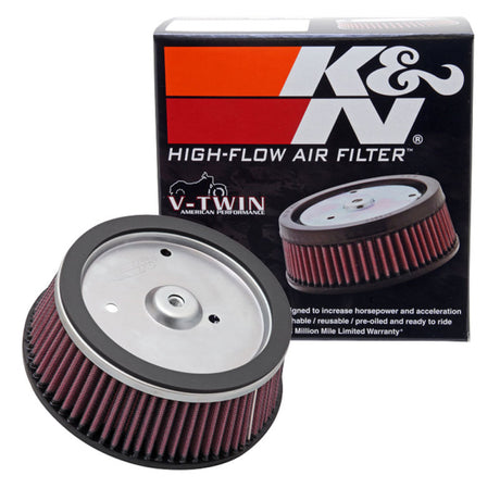 K&N Round Tapered 6.25in Base OD x 5.5in Top OD x 2.125in H Replacement Filter for Harley-Davidson