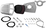 K&N Street Metal Intake System 08-16 Harley Davidson Shaker Silver H/D Touring Models