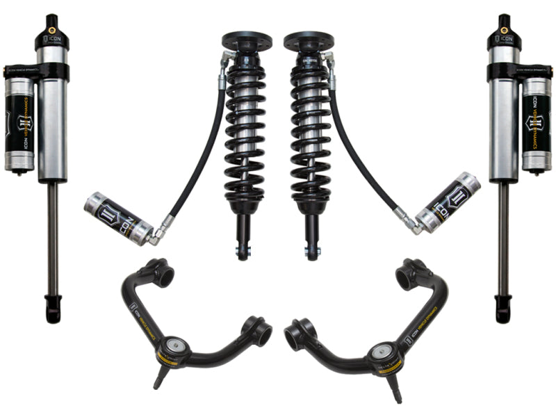 ICON 09-13 Ford F150 4WD, 1.75-2.63" Lift Stage 4 Suspension System, Tubular UCA