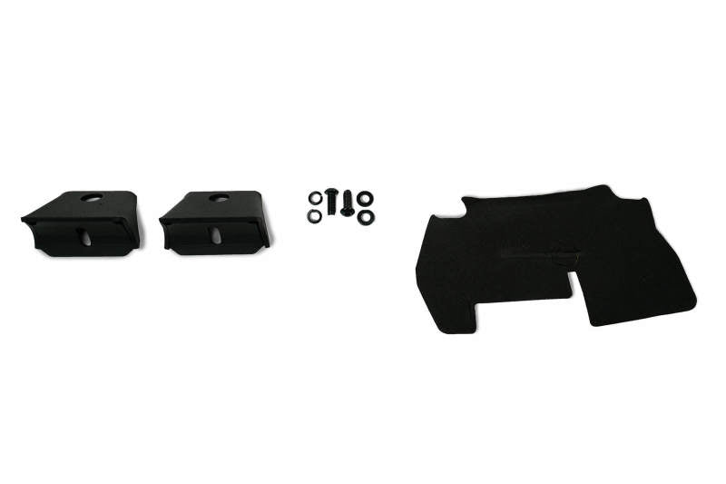 DV8 Offroad 2021-2022 Ford Bronco (Not For Factory Plastic Bumper) Factory Bumper Bull Bar - Black