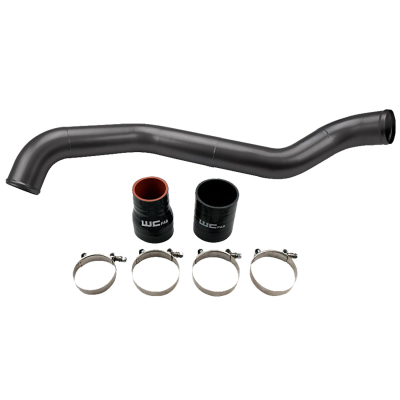 Wehrli 01-04 Chevrolet 6.6L LB7 Duramax Driver Side 3in Intercooler Pipe - Gloss White