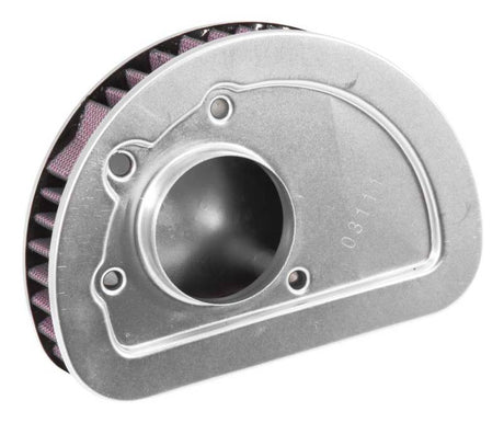 K&N Replacement Unique Air Filter 6.625in L x 4.75in W x 1.625in H with 1 Flange for Harley-Davidson
