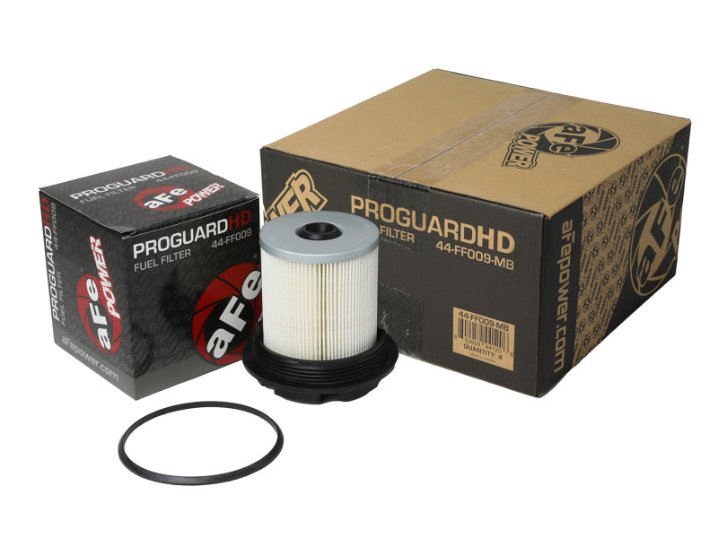 aFe Pro GUARD D2 Fuel Filter 94-97 Ford Diesel Trucks V8 7.3L (td-di) (4 Pack)