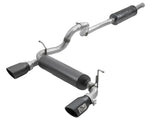 aFe Rebel Series 2.5in 304 SS Cat-Back Exhaust w/ Black Tips 2018+ Jeep Wrangler (JL) V6 3.6L