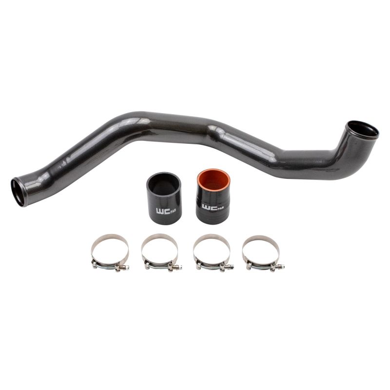 Wehrli 20-24 Chevrolet 6.6L L5P Duramax Driver Side 3in Intercooler Pipe - Bronze Chrome