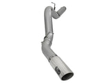 aFe LARGE Bore HD 5in Exhausts DPF-Back SS w/ Pol Tips 16-17 GM Diesel Truck V8-6.6L (td) LML/L5P