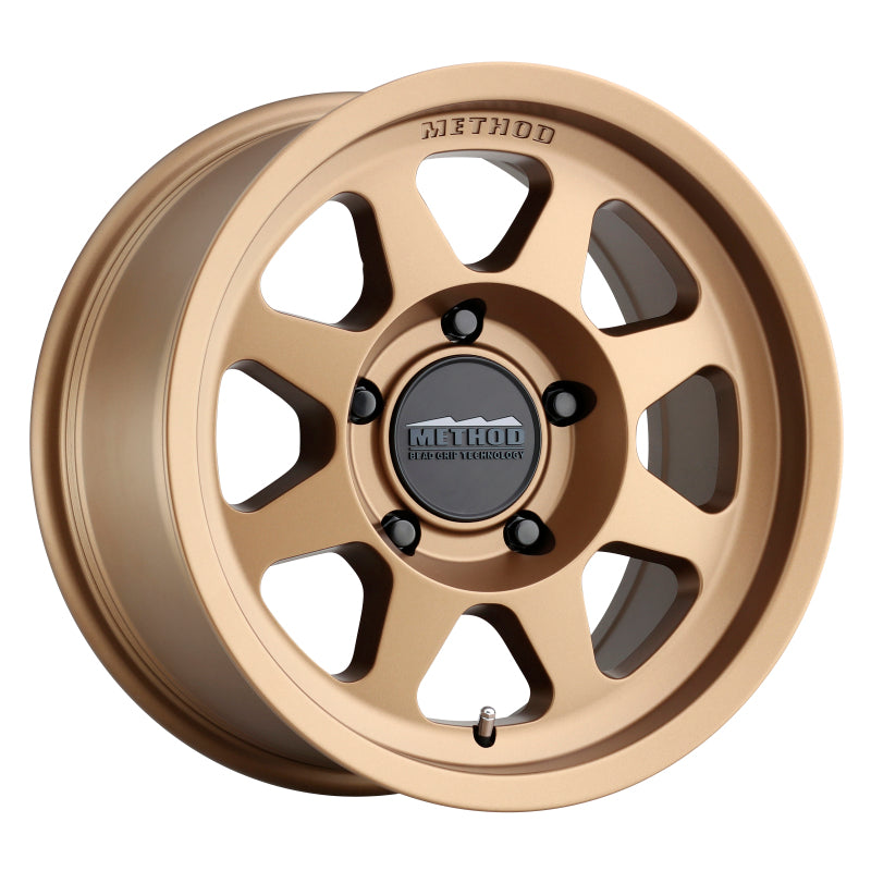 Method MR701 15x7 +15mm Offset 5x100 56.1mm CB Method Bronze Wheel