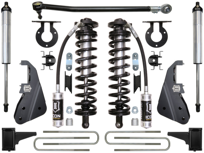 ICON 2017-2022 Ford F250/F350, 4-5.5" Lift, Stage 2 Suspension System