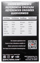 K&N Performance Oil Filter for Hyundai/Kia 3.8L V6, 4.6L/5.0L V8