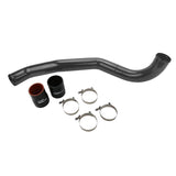 Wehrli 17-19 Chevrolet 6.6L L5P Duramax Driver Side 3in Intercooler Pipe - Gloss Black