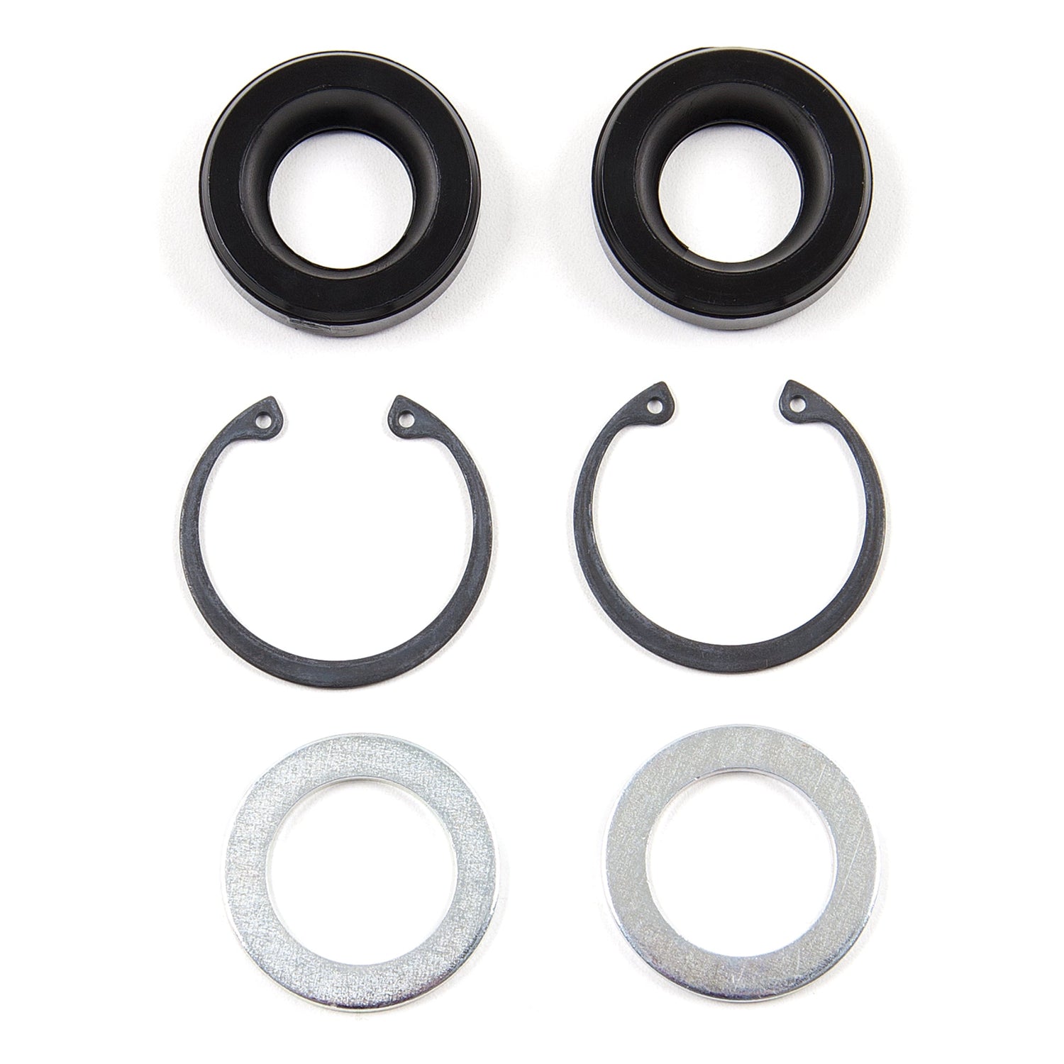 Bushing and Ring Kit - Track Bar Flex Joint for 1997-2006 Jeep Wrangler TJ + 1984-2001 Jeep Cherokee XJ + 1993-1998 Jeep Grand Cherokee ZJ