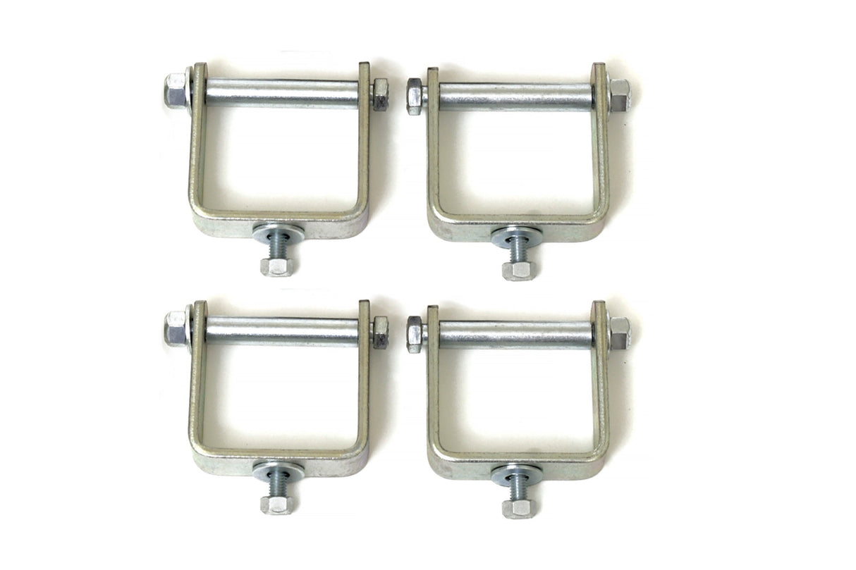Spring Clamps - Bolt Style - 3-Inch Wide - 4-Pack