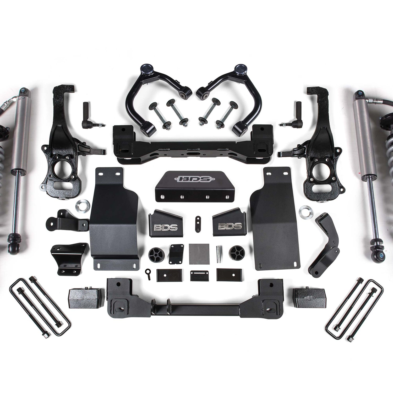 4-Inch Lift Kit - FOX 2.5 Performance Elite Coil-Over for 2019-2024 Chevy Silverado + GMC Sierra 1500 4WD Diesel