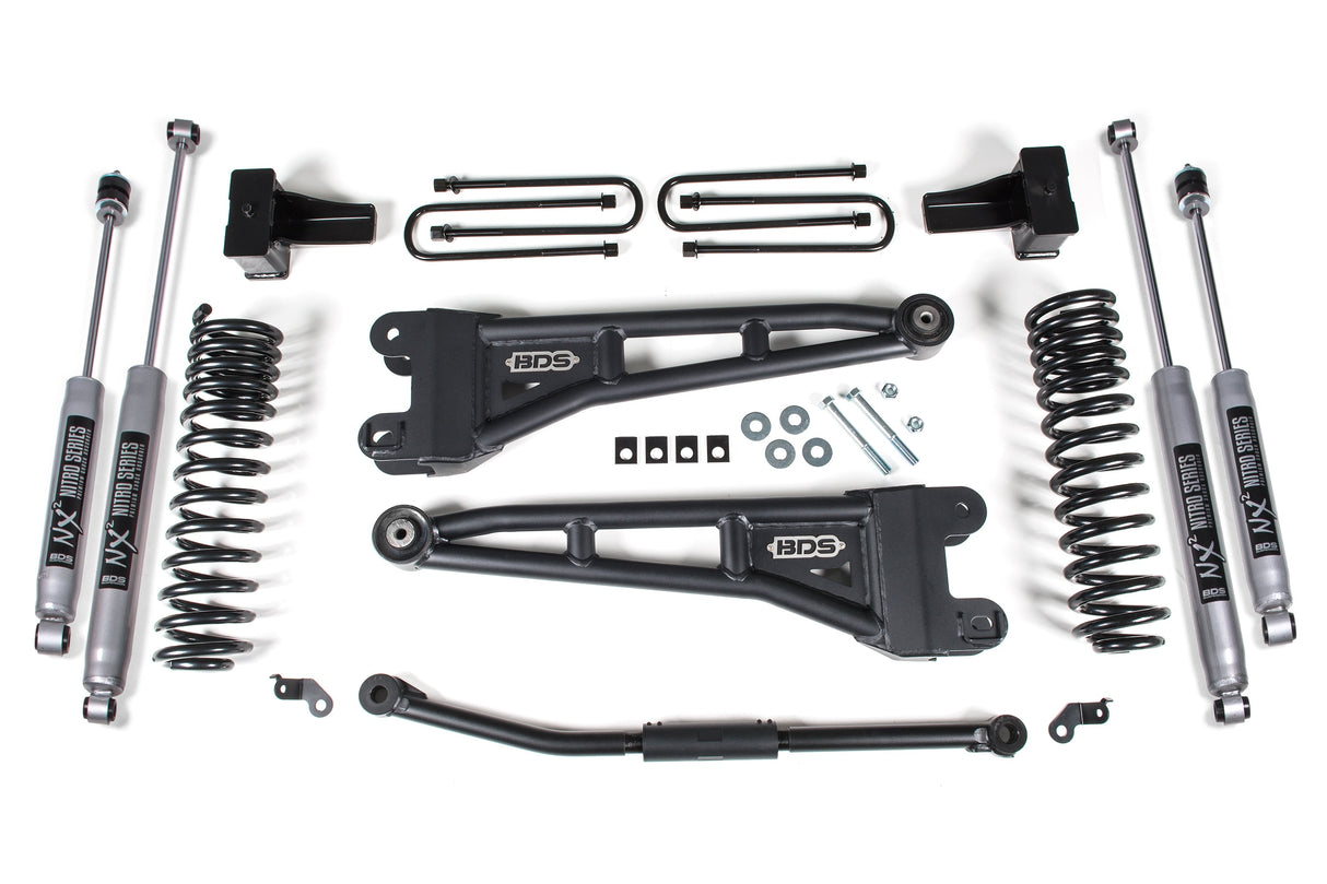 2.5-Inch Lift Kit w/ Radius Arm for 2011-2016 Ford F-250/F-350 Super Duty 4WD Diesel