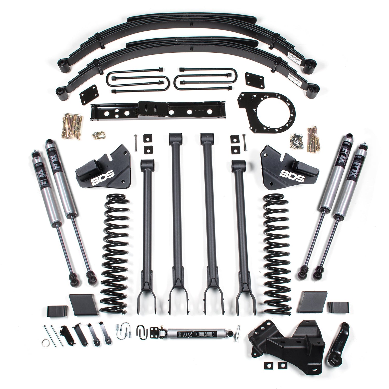 6-Inch Lift Kit - 4-Link Conversion for 2017-2019 Ford F-250/F-350 Super Duty 4WD Diesel