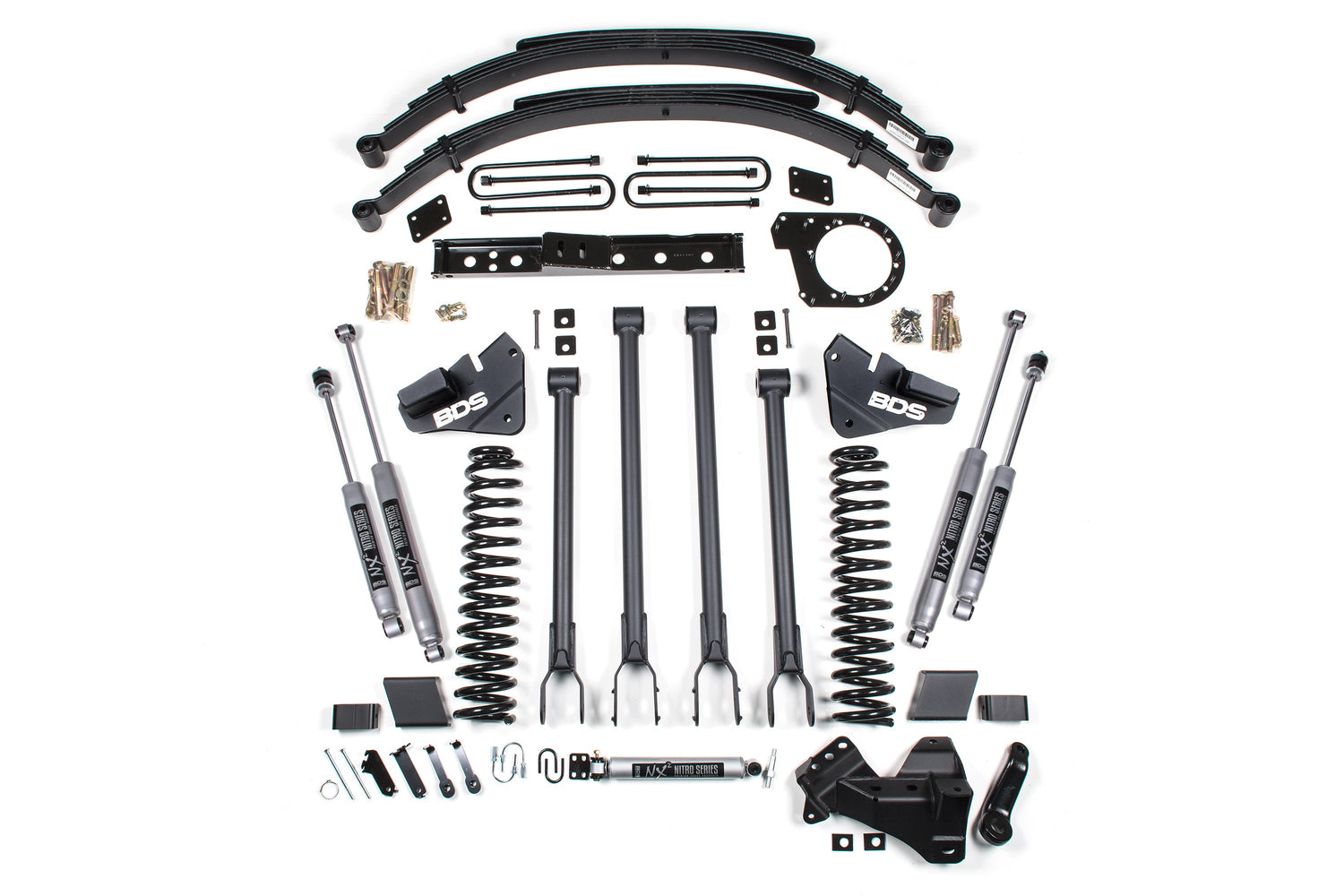 6-Inch Lift Kit - 4-Link Conversion for 2017-2019 Ford F-250/F-350 Super Duty 4WD Diesel