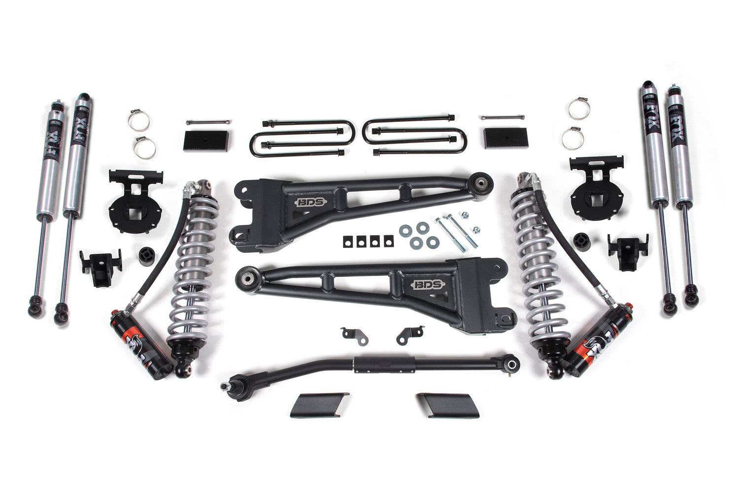 3-Inch Lift Kit w/ Radius Arm - FOX 2.5 Performance Elite Coil-Over Conversion for 2020-2022 Ford F-250/F-350 Super Duty 4WD Diesel