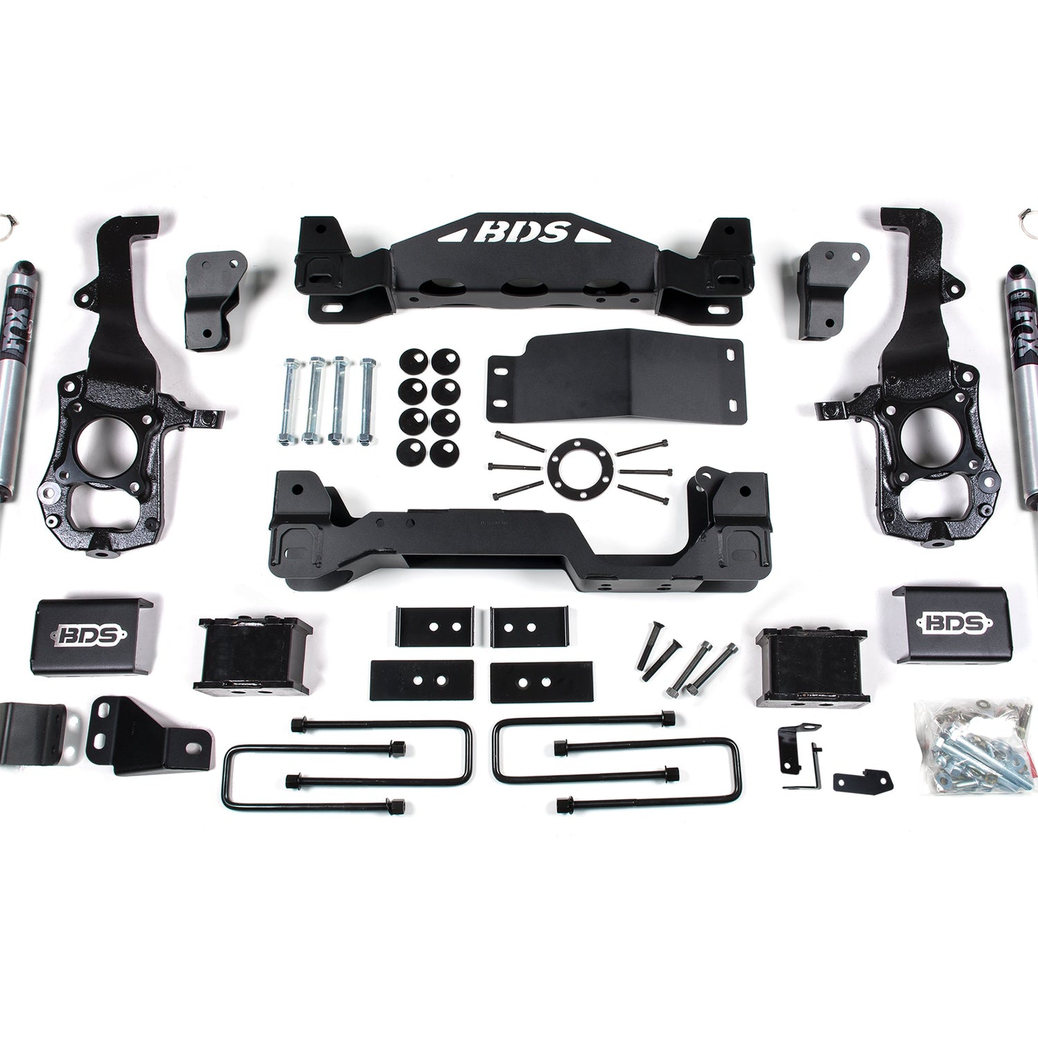 6-Inch Lift Kit - FOX 2.5 Performance Elite Coil-Over for 2021-2024 Ford F-150 4WD