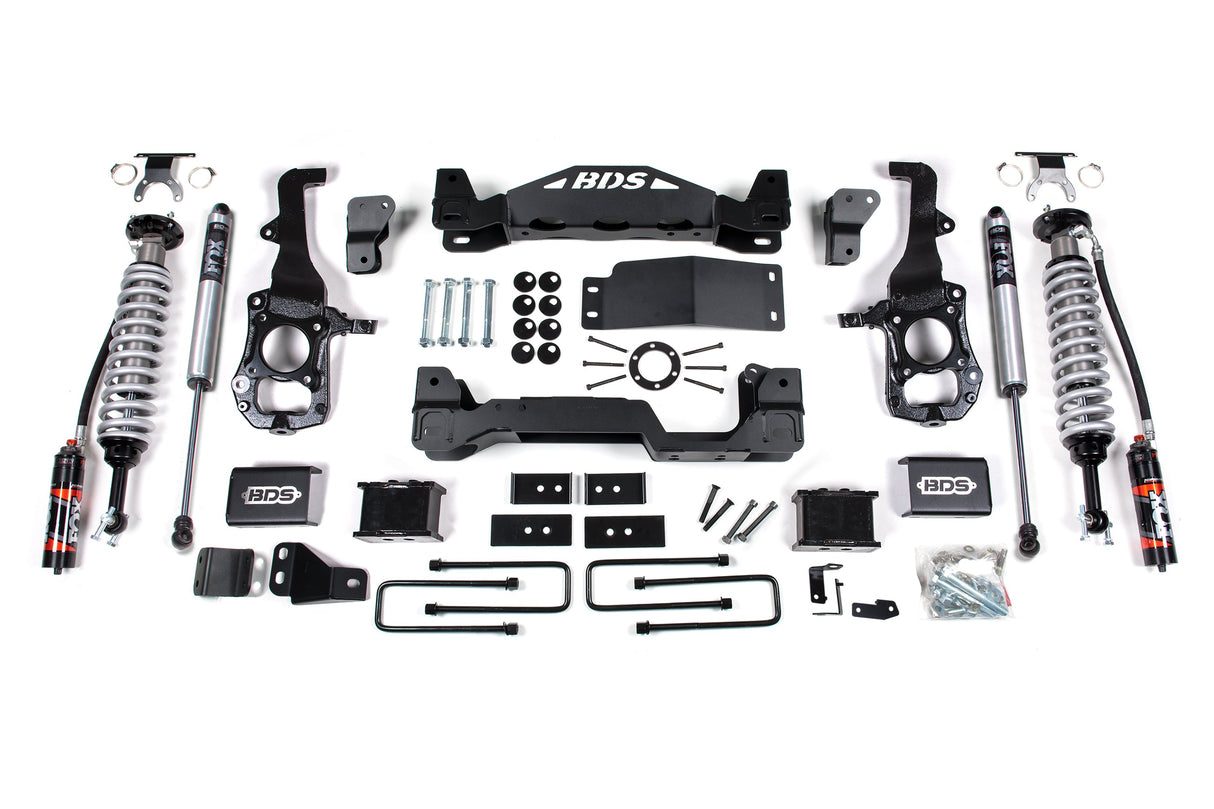 6-Inch Lift Kit - FOX 2.5 Performance Elite Coil-Over for 2021-2024 Ford F-150 4WD
