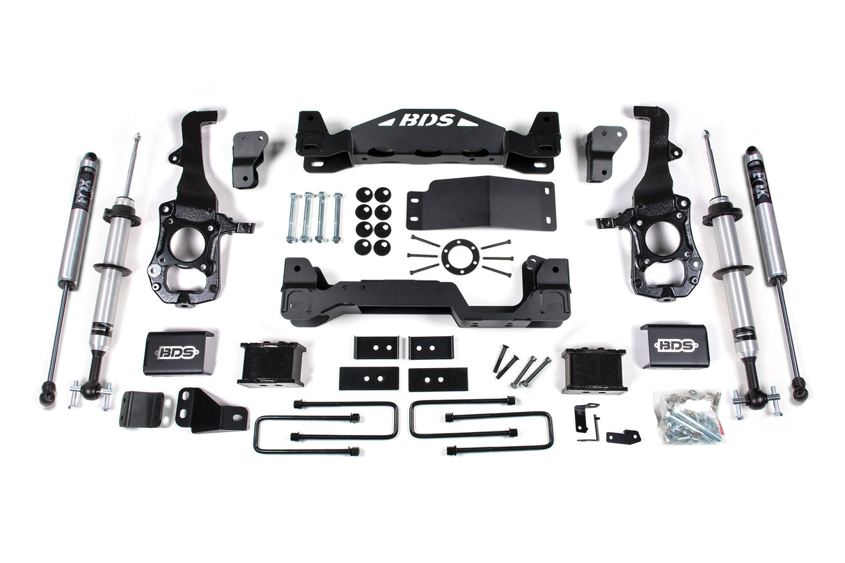6-Inch Lift Kit - FOX 2.0 Strut for 2021-2024 Ford F-150 4WD