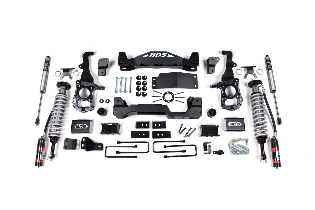 6-Inch Lift Kit - FOX 2.5 Performance Elite Coil-Over for 2021-2024 Ford F-150 4WD