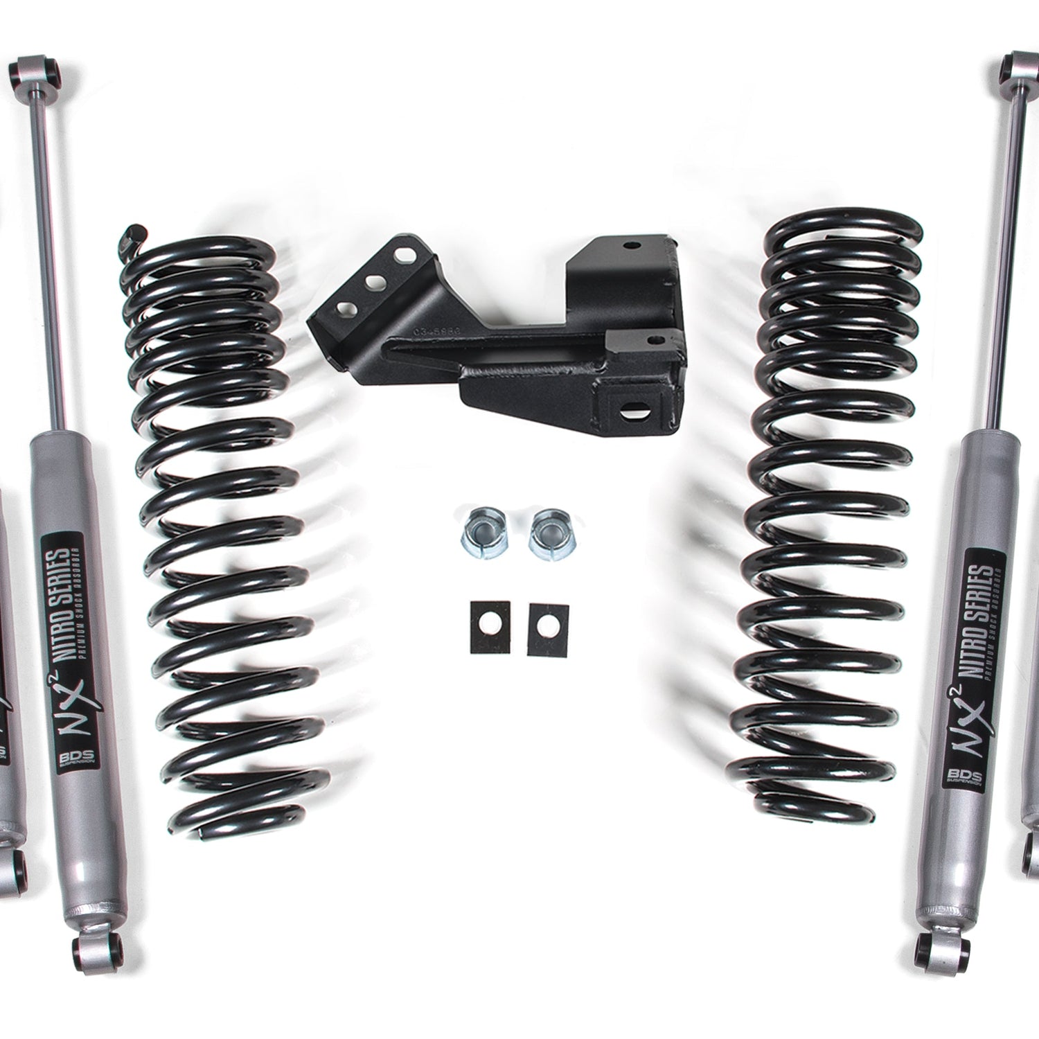 1-2 Inch Leveling Kit - Performance Spring for Ford F250/F350 Super Duty (1" Lift: 17-19) | (2" Lift: 20-24) 4WD Diesel & Gas