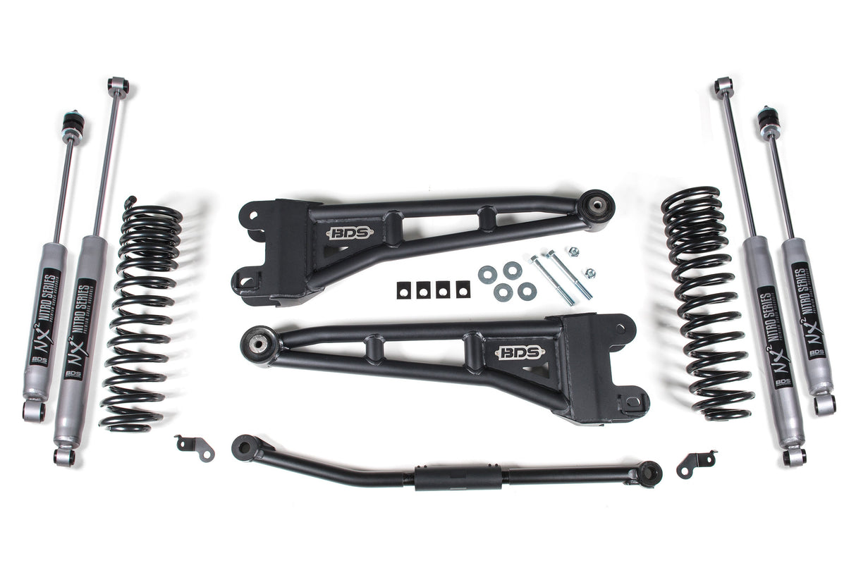 2.5-Inch Lift Kit w/ Radius Arm for 2011-2016 Ford F-250/F-350 Super Duty 4WD Diesel