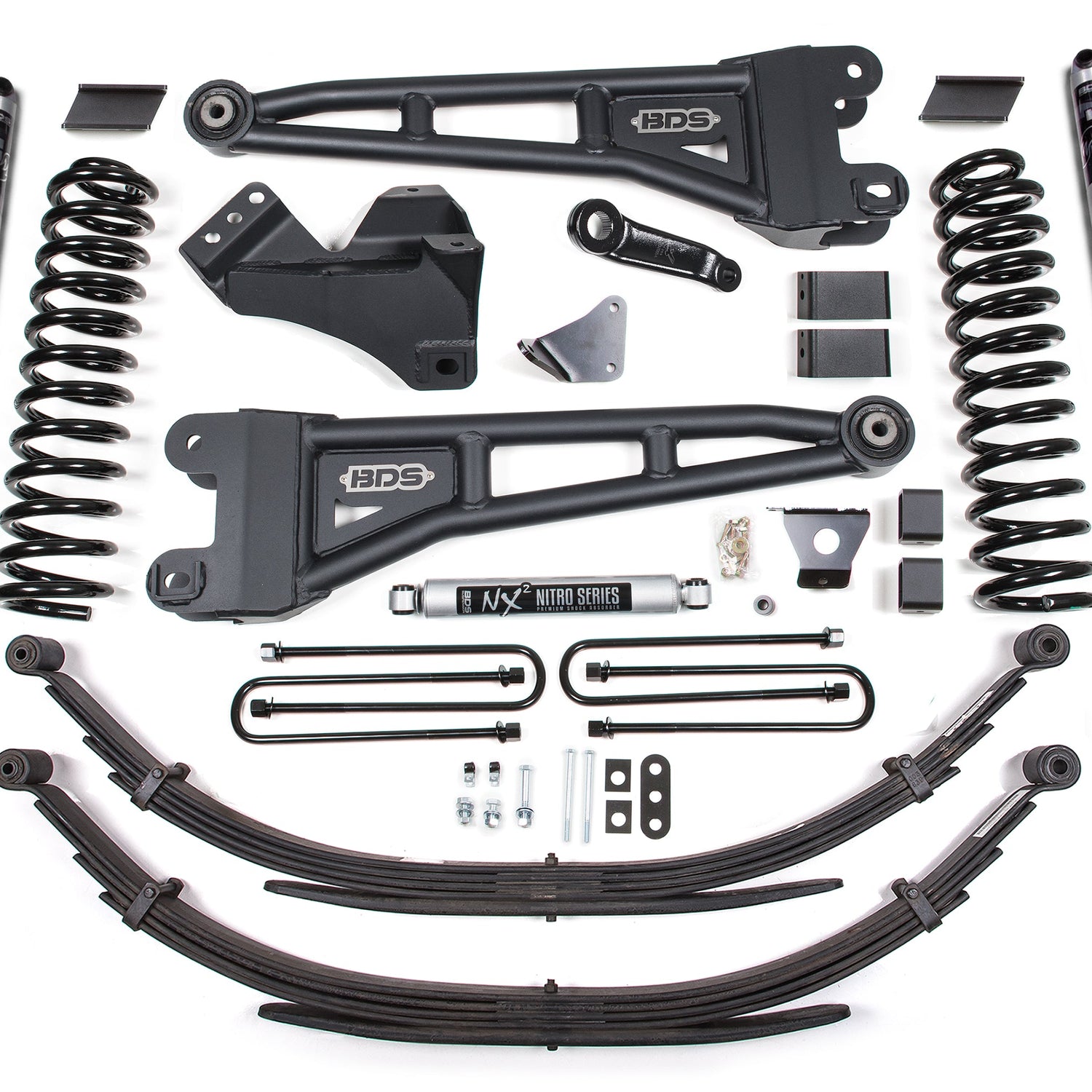 6-Inch Lift Kit w/ Radius Arm for 2005-2007 Ford F-250/F-350 Super Duty 4WD Diesel