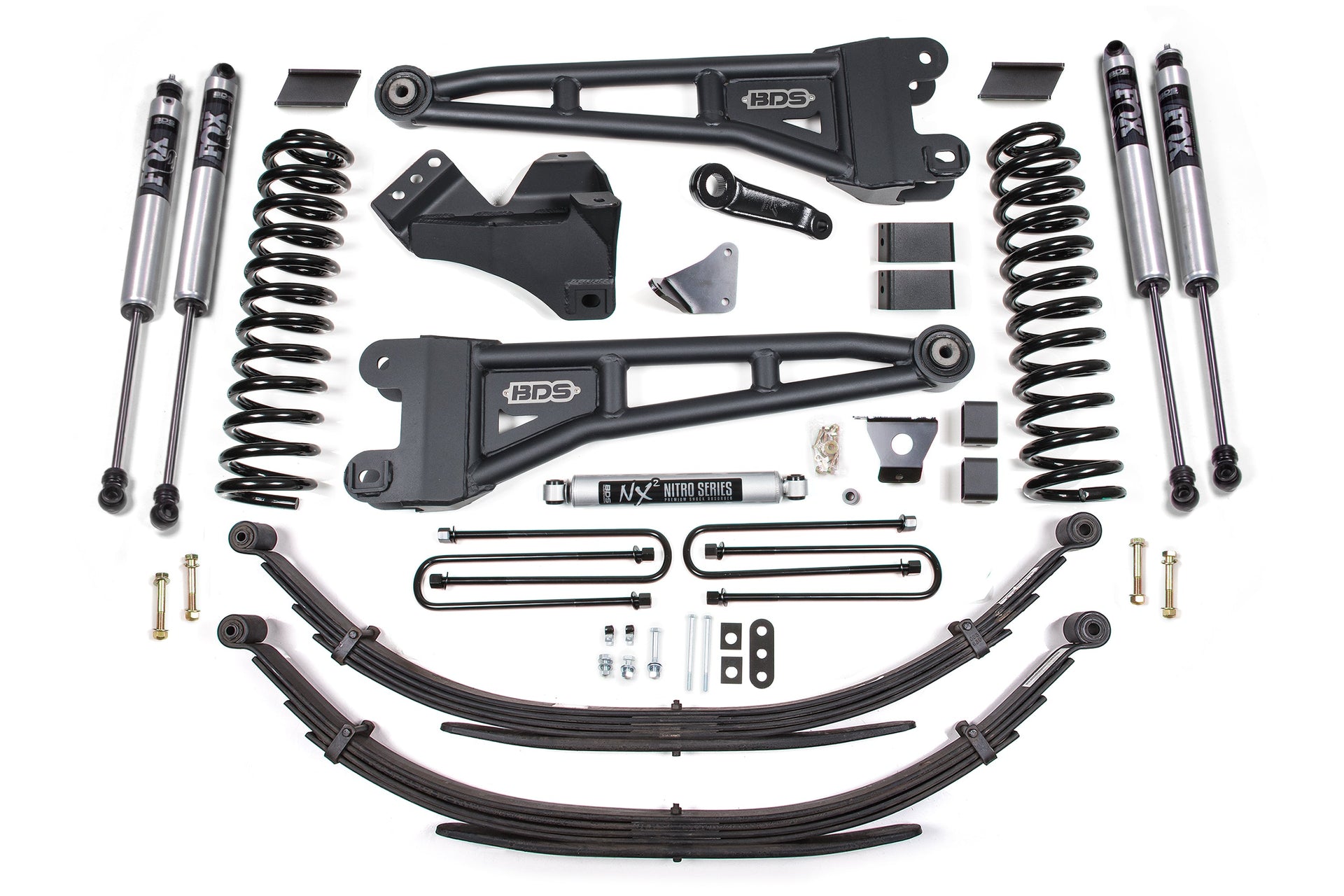 6-Inch Lift Kit w/ Radius Arm for 2005-2007 Ford F-250/F-350 Super Duty 4WD Diesel