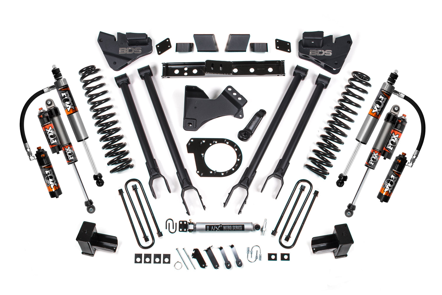 6-Inch Lift Kit - 4-Link Conversion for 2017-2019 Ford F-250/F-350 Super Duty 4WD Diesel