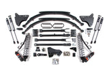 4-Inch Lift Kit w/ 4-Link - FOX 2.5 Performance Elite Coil-Over Conversion for 2011-2016 Ford F-250/F-350 Super Duty 4WD Diesel