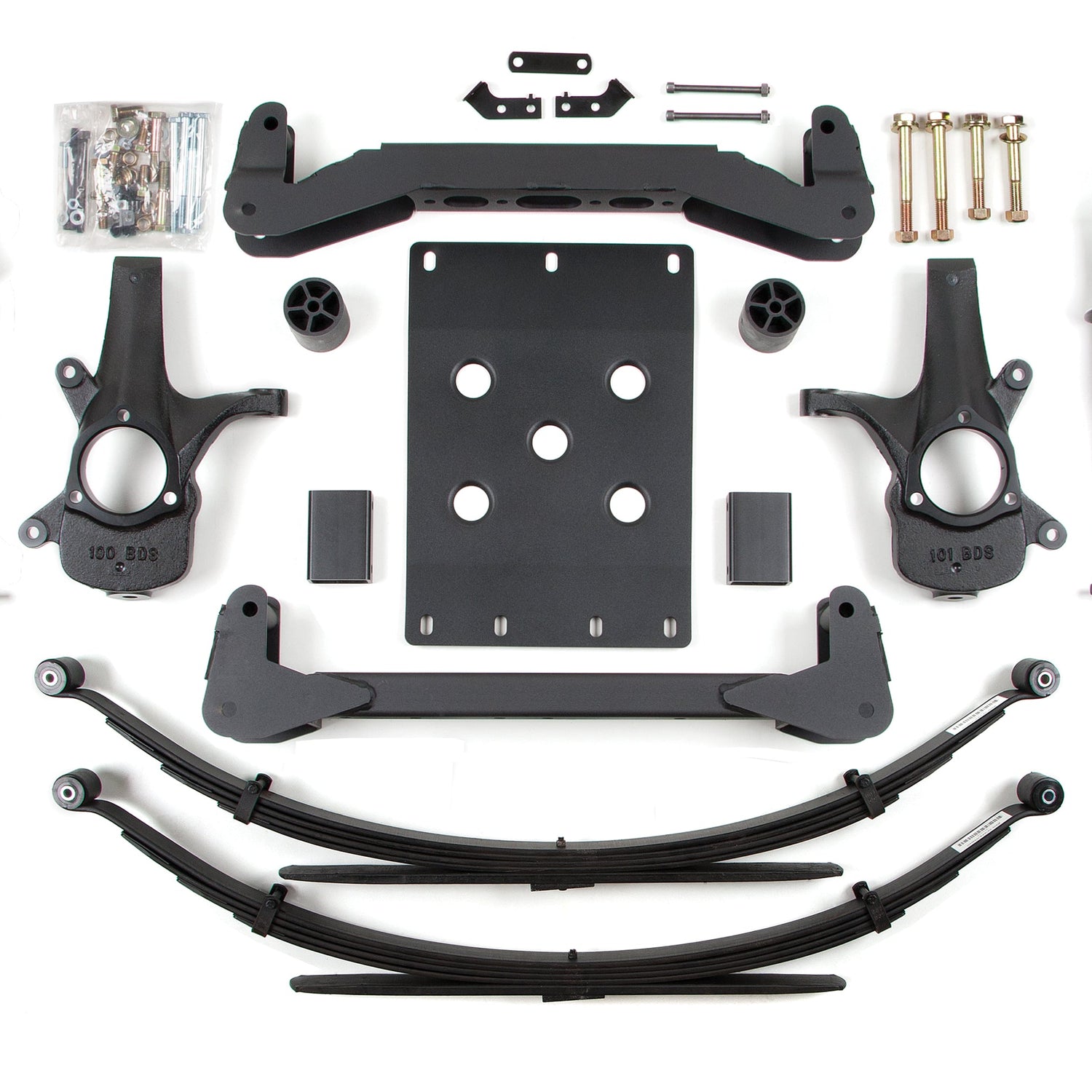 6-Inch Lift Kit for 2007-2013 Chevy Silverado + GMC Sierra 1500 2WD