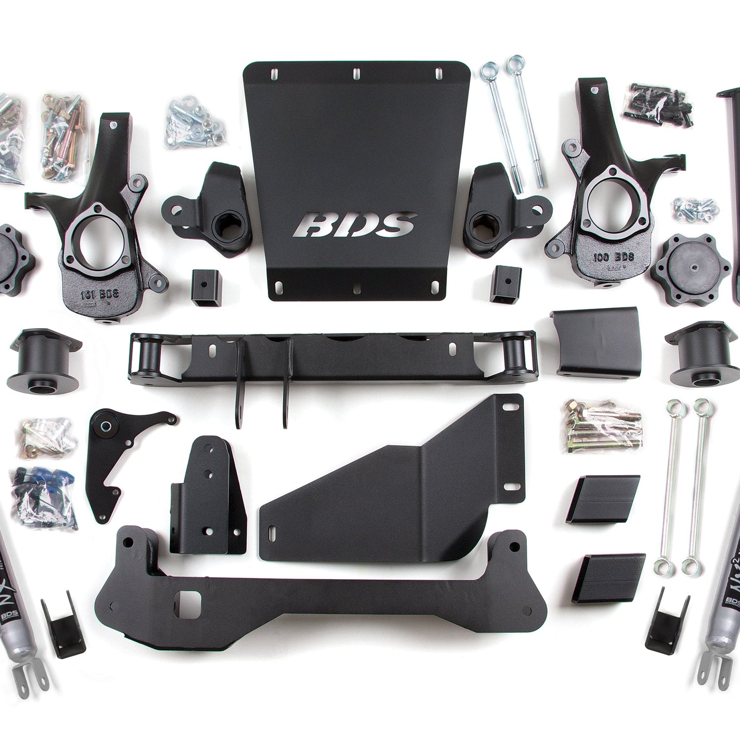 4-Inch Lift Kit for 2000-2006 Chevy/GMC Avalanche + Surburban + Tahoe + Yukon 1500 4WD