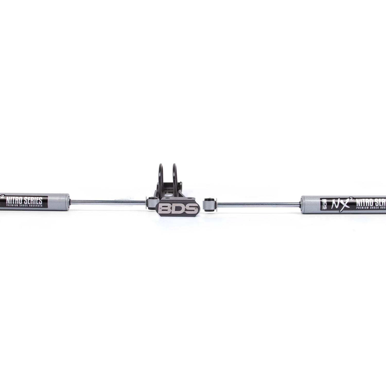 Dual Steering Stabilizer Kit w/ NX2 Shocks - w OE Stabilizer for 1973-1987 Chevy/GMC Truck + 1969-1991 Chevy/GMC SUV 4WD