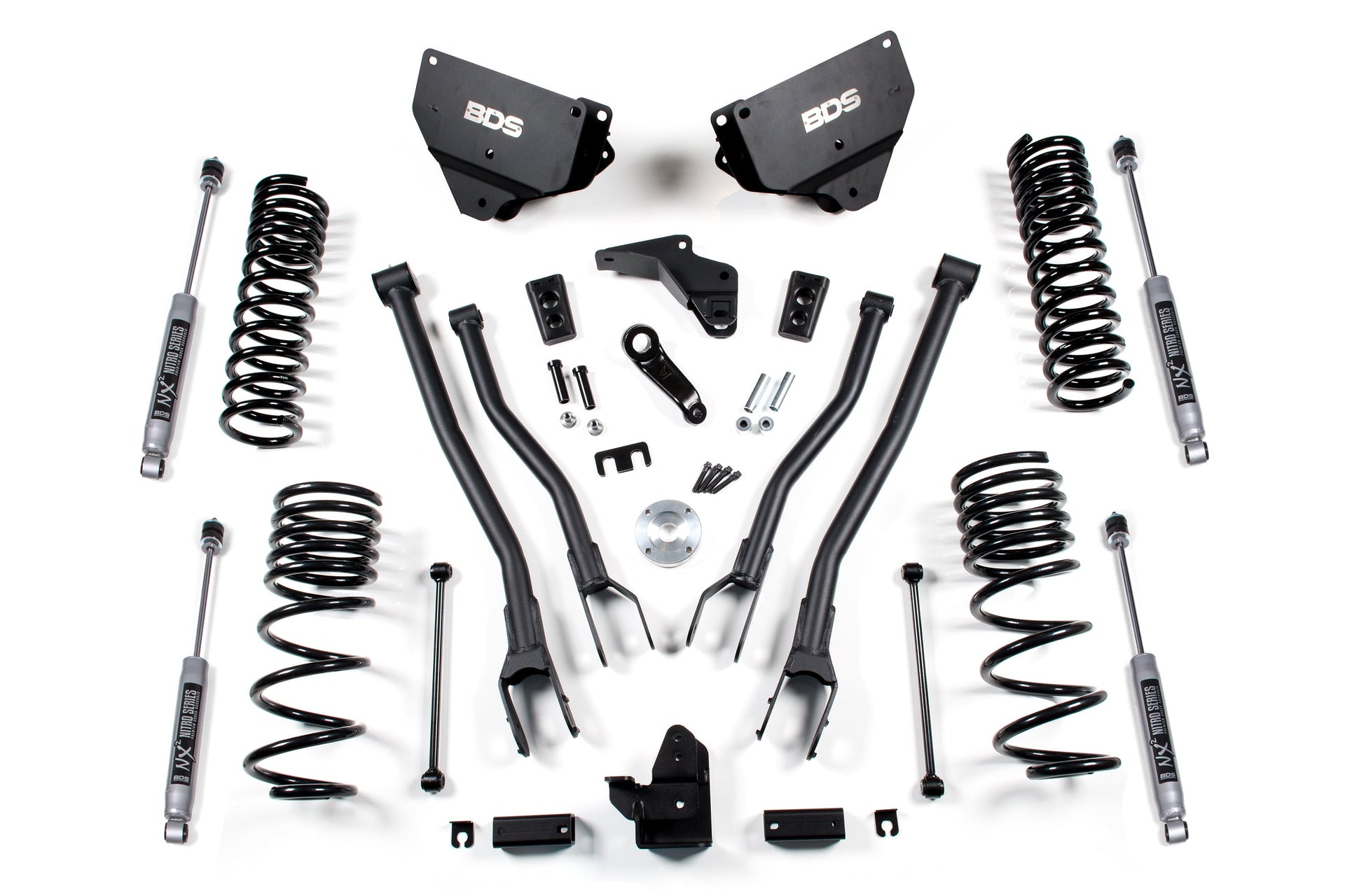 4-Inch Lift Kit w/ 4-Link for 2014-2018 Dodge Ram 2500 4WD Gas