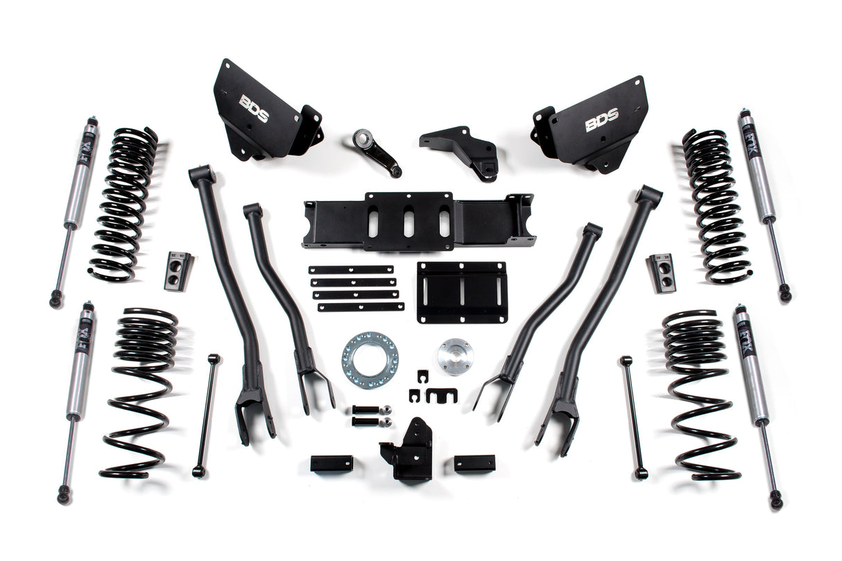 6-Inch Lift Kit w/ 4-Link for 2014-2018 Dodge Ram 2500 4WD Diesel