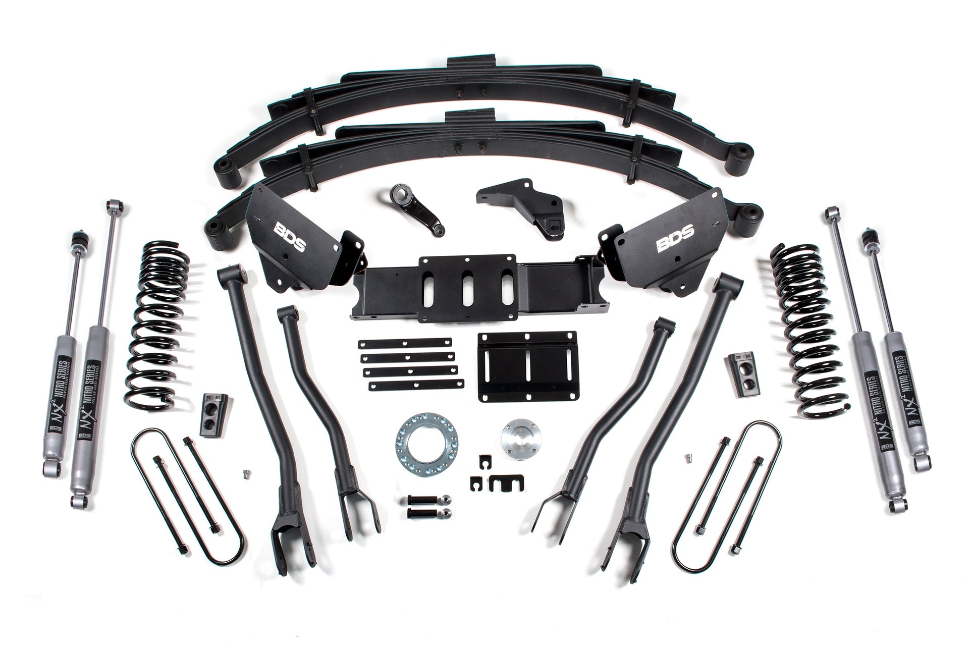 5.5-Inch Lift Kit w/ 4-Link for 2013-2018 Dodge Ram 3500 4WD Gas