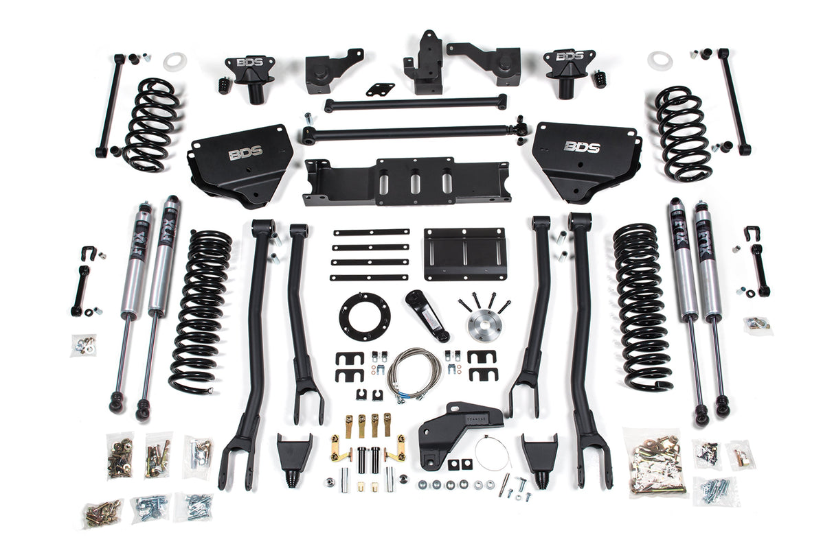 8-Inch Lift Kit w/ 4-Link for 2014-2018 Dodge Ram 2500 4WD Diesel