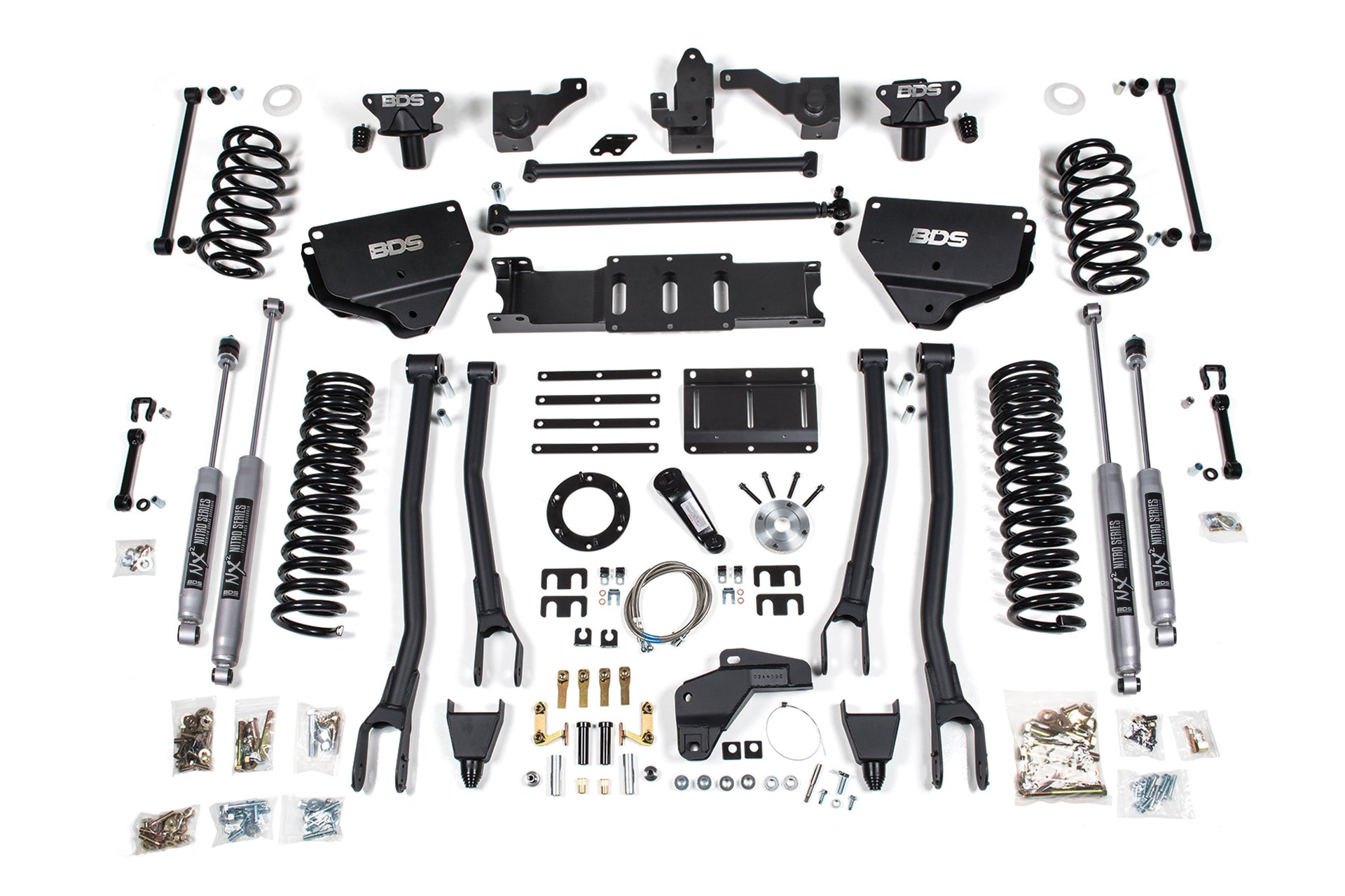 8-Inch Lift Kit w/ 4-Link for 2014-2018 Dodge Ram 2500 4WD Diesel